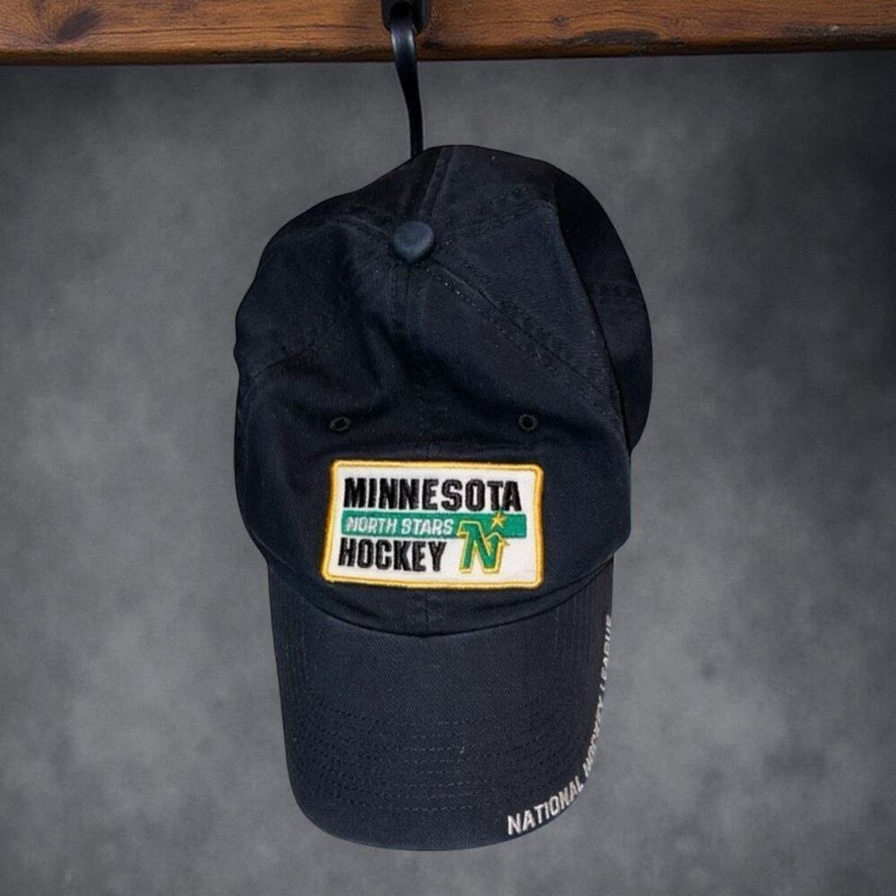 Vintage Old Time Sports North Stars Hockey Adjustable Hat Cap